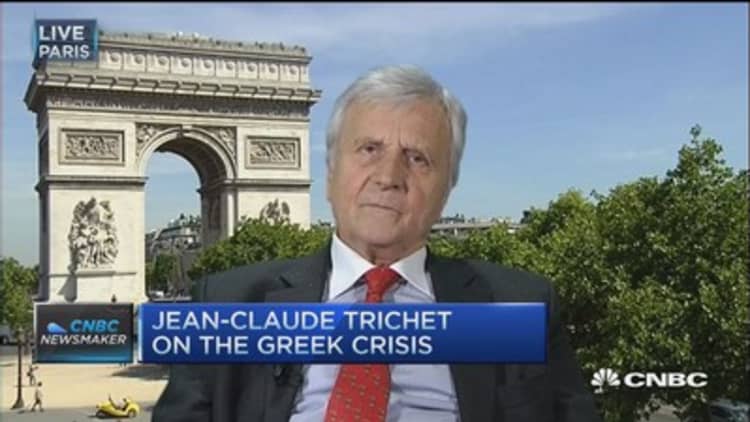 Trichet: Greek default would have consequences 