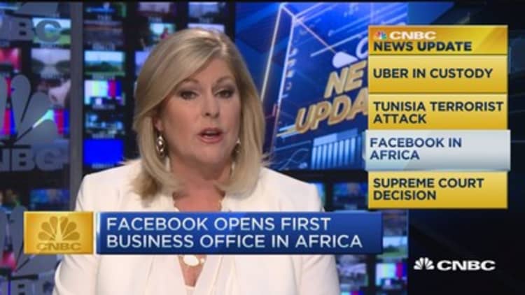 CNBC update: Facebook in Africa