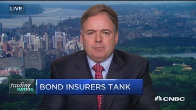 Bond insurers tank 