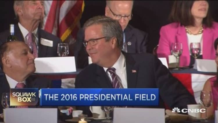 Politics in play: Jeb's income, Hillary's emails