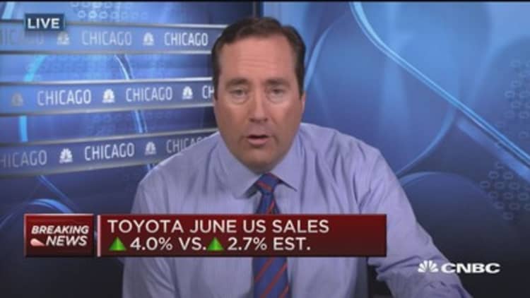 Toyota June US sales better than expected