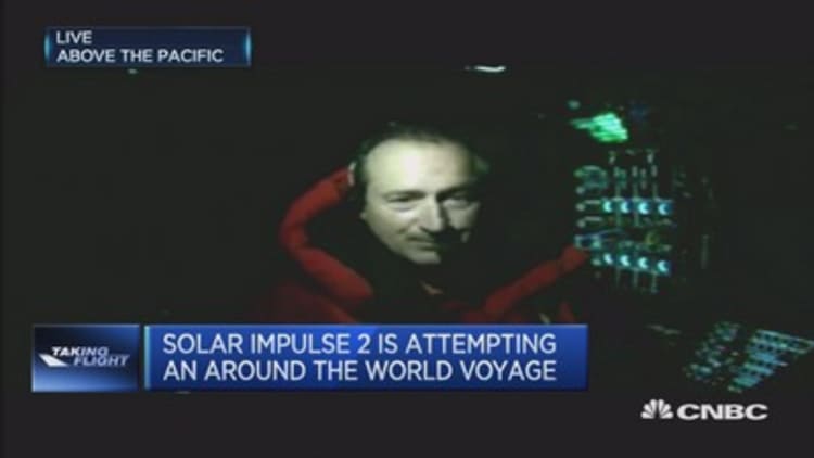 An update from the solar-powered plane