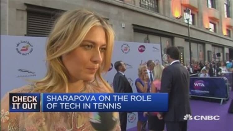 Maria Sharapova on her candy brand