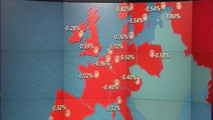 European shares close lower as Greek vote eyed