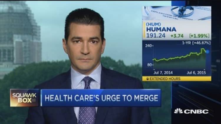 Health care's urge to merge