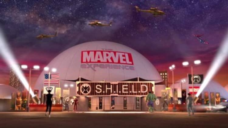 No super hero welcome for Marvel Experience