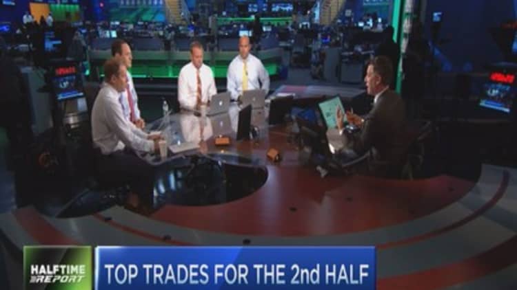Top trades for the 2nd half: Earnings are what matters