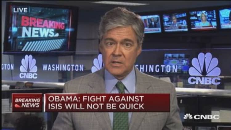 Pres. Obama reiterates ISIS strategy  