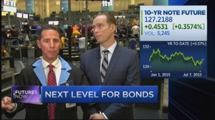 Investors seek safety in bonds