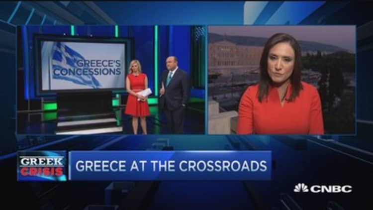 Greece at the crossroads