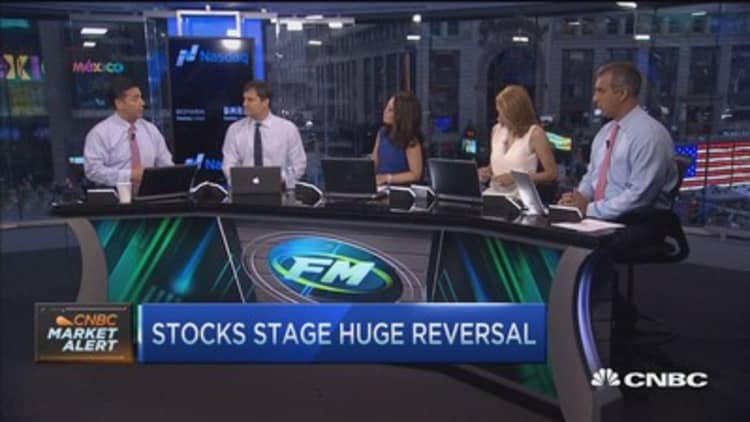 Stocks stage huge reversal 