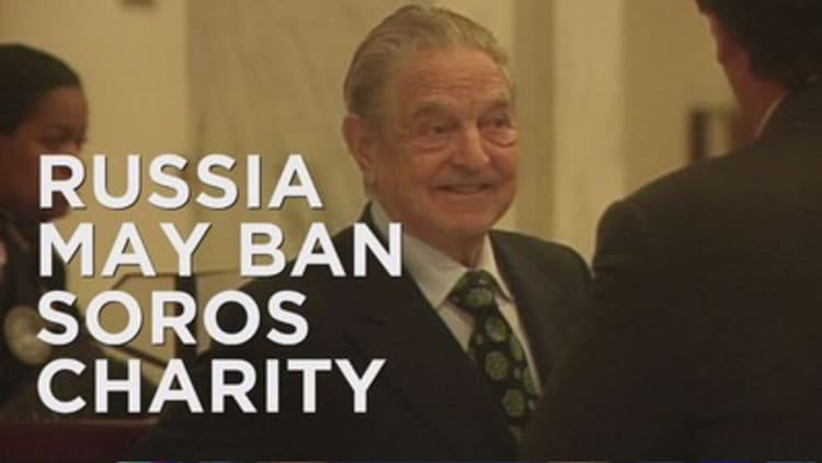 Putin's charity ban