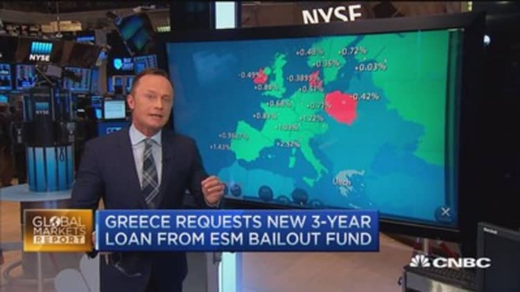 European markets close: Greece's new request