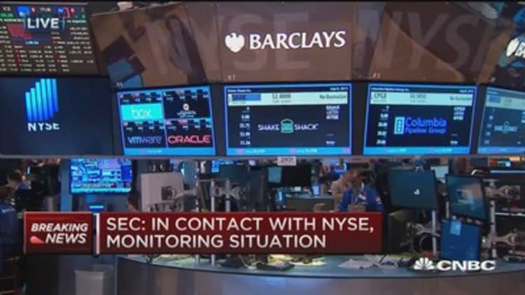 NYSE outage a sign market's rigged?