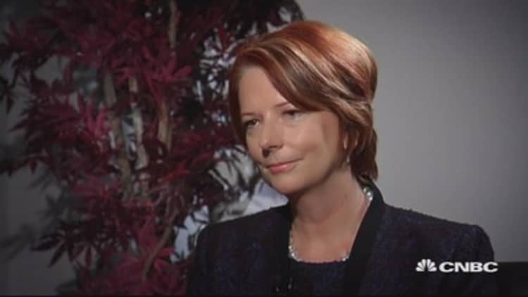 Parallels between UK and Aussie politics: Gillard