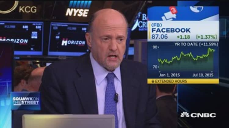 Cramer: Keep an eye on Facebook