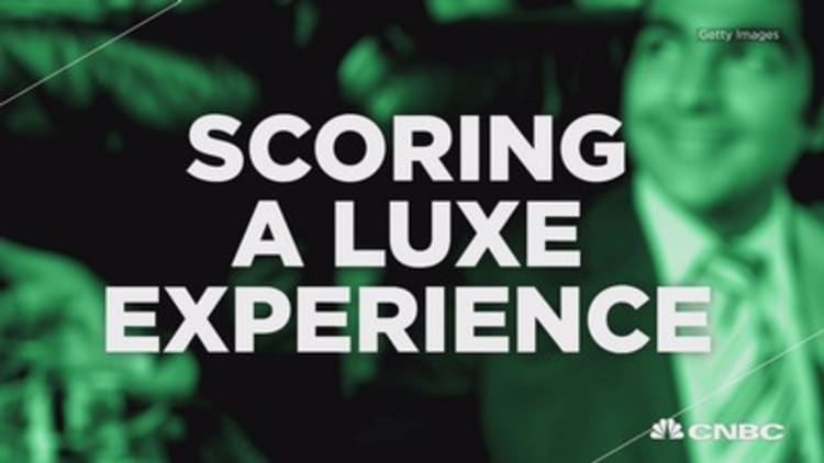 Scoring a luxe experience