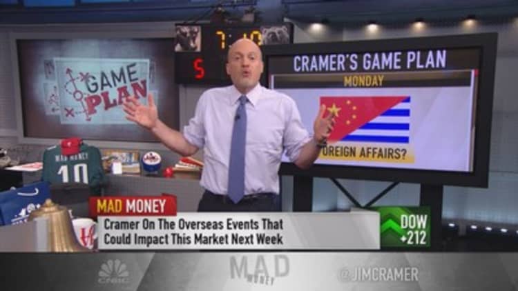 Cramer: Next week gauntlet of Greece, China & earnings