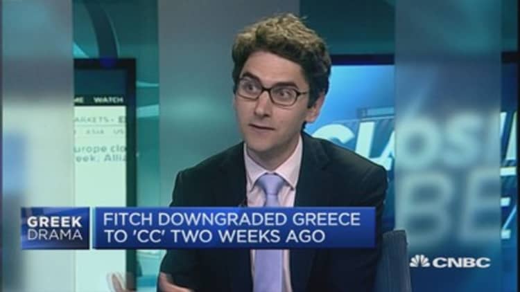 How will the Greek deal affect its credit rating?