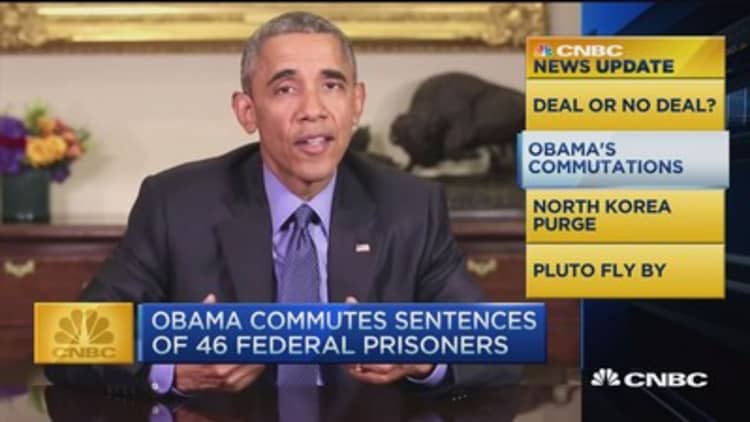 CNBC update: Obama's commutations 