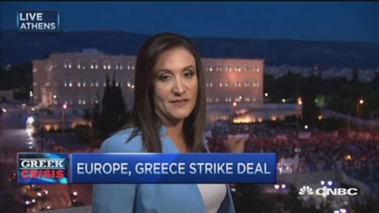 Europe, Greece strike deal 