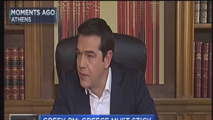 Greek PM Tsipras: I don't believe in this deal