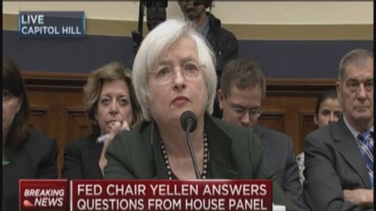 Yellen on Fed's role as lender of last resort