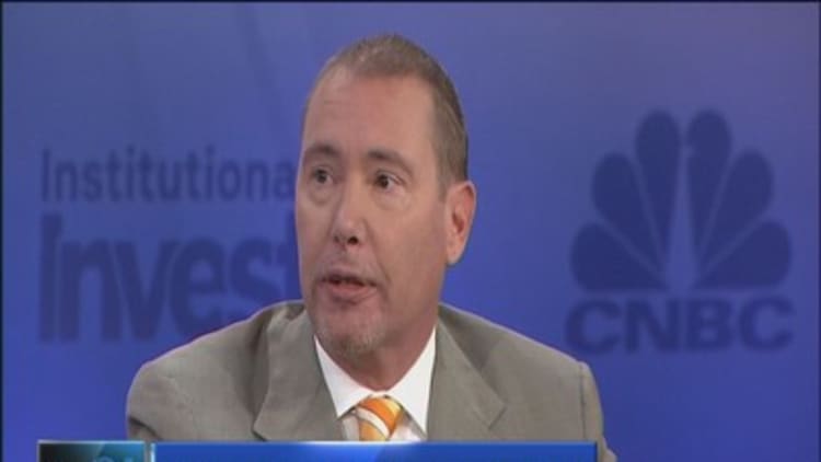 Economy looks better because real GDP falling with inflation: Gundlach