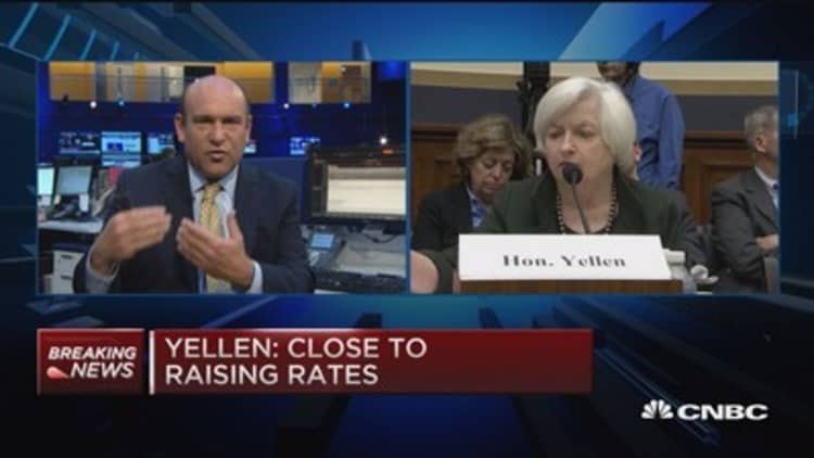 What Yellen said...