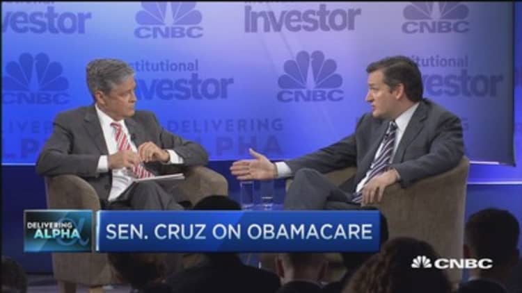 Sen. Cruz: I oppose crony capitalism