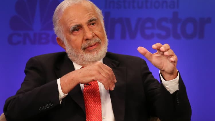 Cautious Carl Icahn says market has gotten into a 'euphoric state'