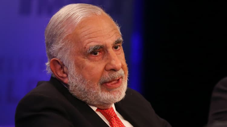 Carl Icahn: Stocks may have a longer way to go down