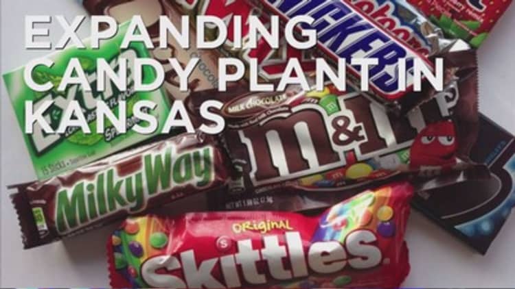 Mars to expand its candy plant