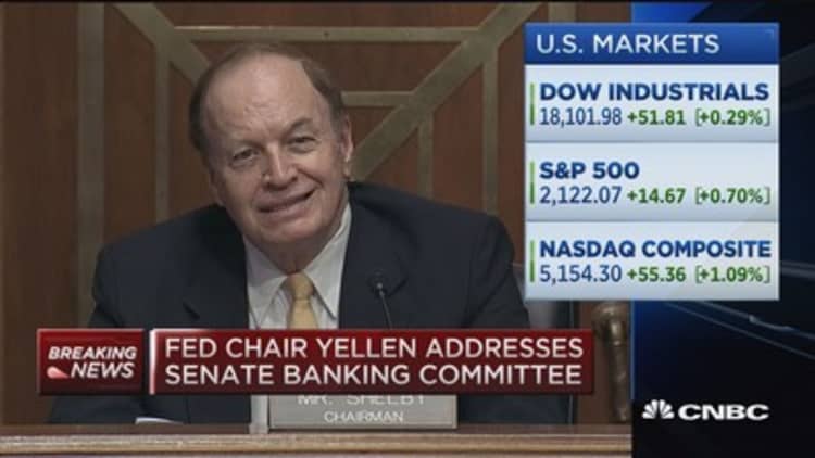 Sen. Shelby to Yellen: Any market needs risk & liquidity