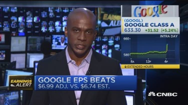 Google's profit beats