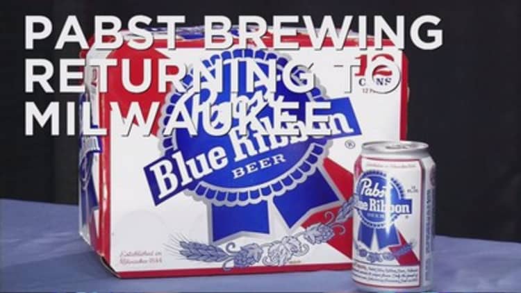 Pabst returns to its roots