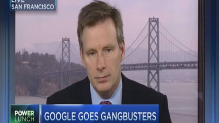 Google goes gangbusters 