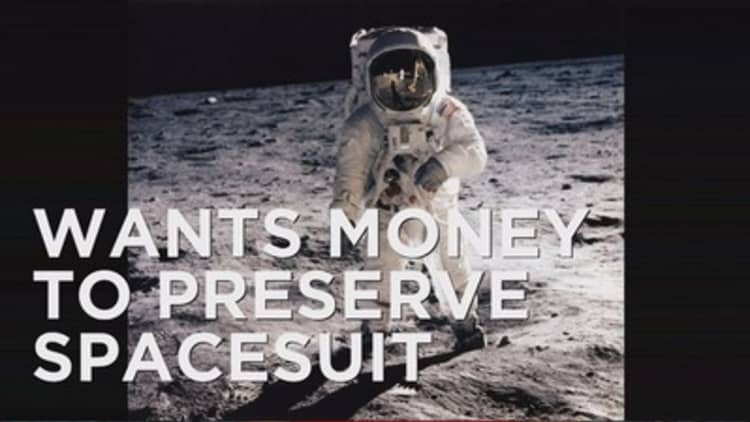 Smithsonian raising money to preserve spacesuit