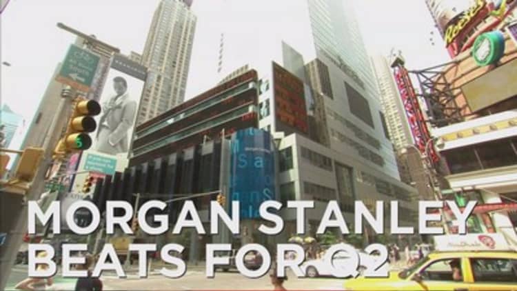 Morgan Stanley beats expectations for Q2