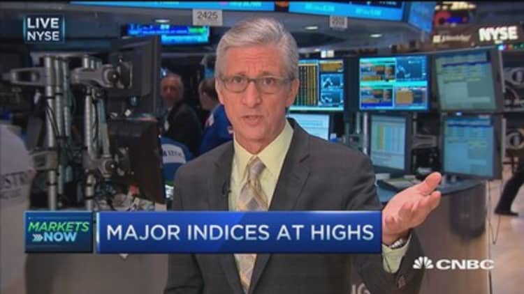 Pisani: Indices up, but many stocks hit new lows 