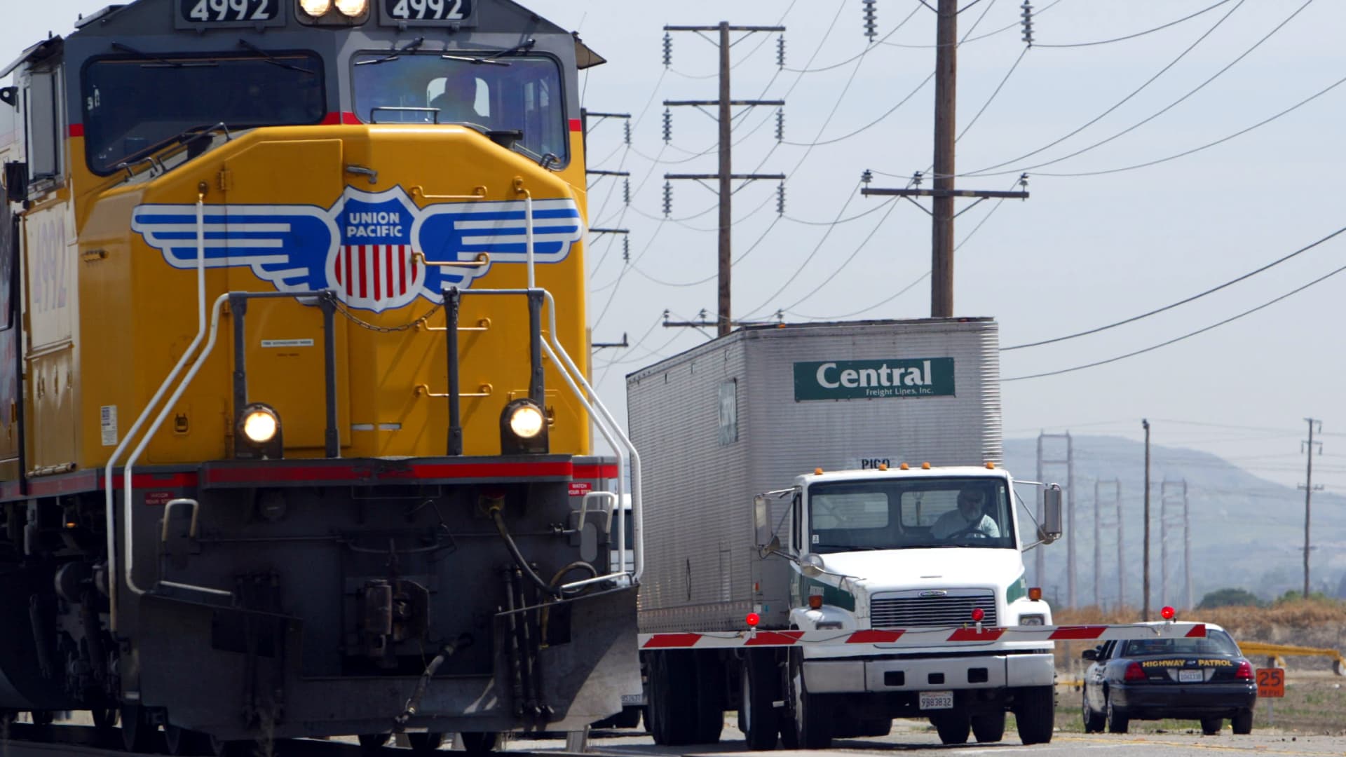 Stocks building the greatest moves midday: Union Pacific, Fisker, Tesla, Zillow and a lot more