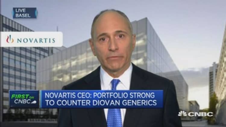 Looking at bolt-on acquisitions: Novartis CEO