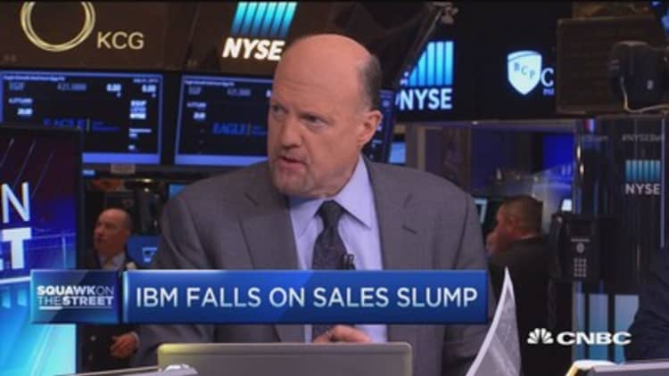 Cramer: IBM still a good value play, but ...