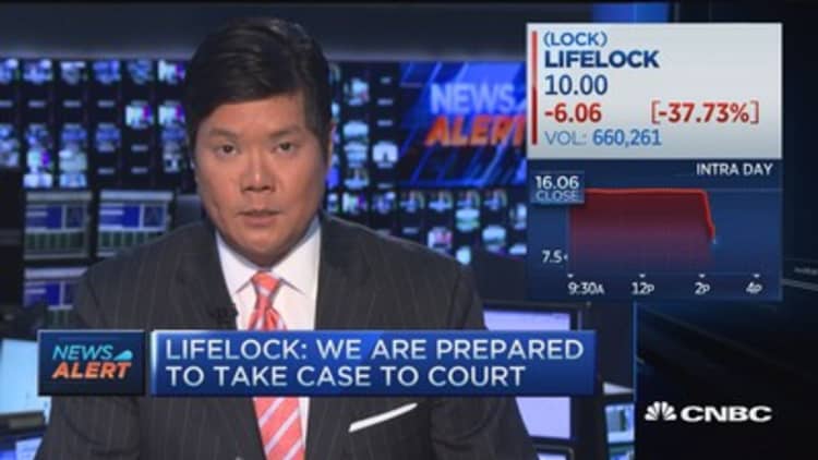 Lifelock: We disagree with FTC's contentions 