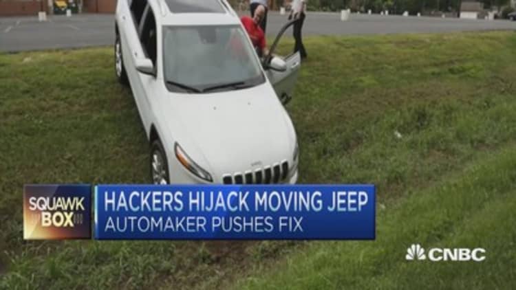 Hackers hijack moving Jeep... shocking video!