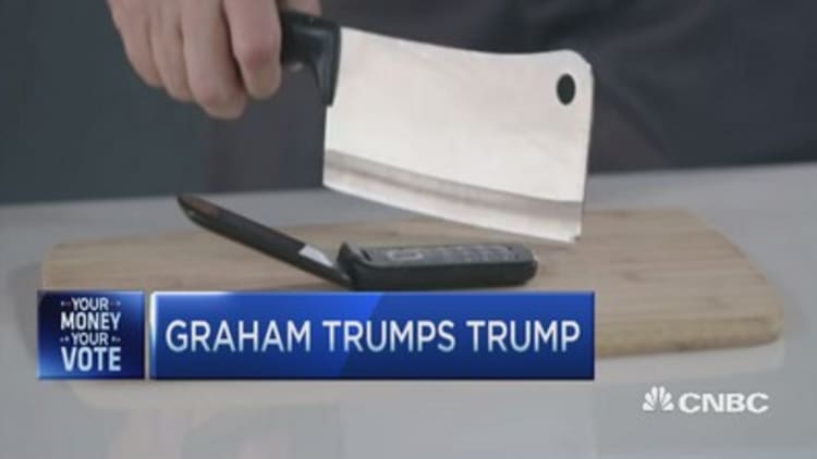 Graham's revenge on Trump