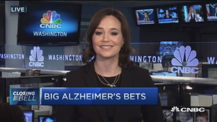 Big Alzheimer's bets 