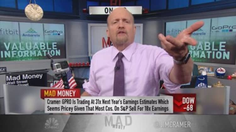 Cramer: GoPro's valuation perfectly justified
