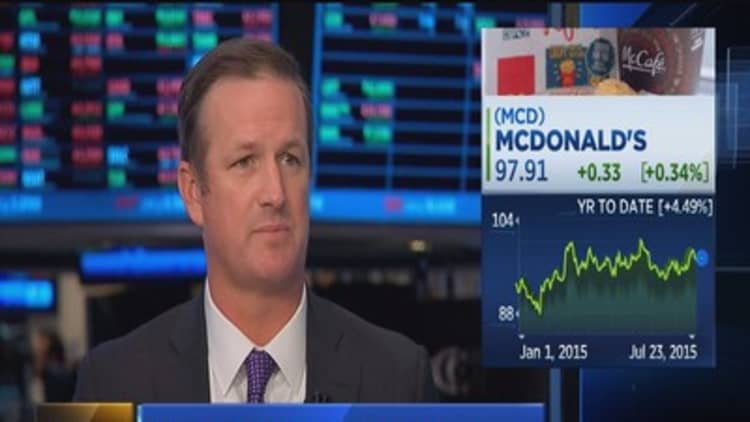 McDonald's reports weak US sales
