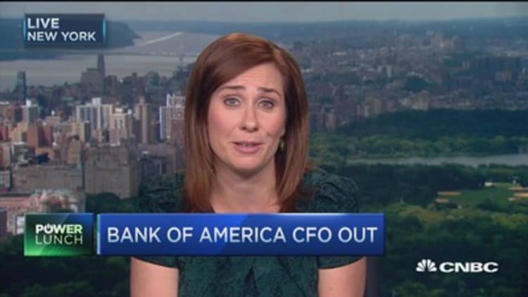 Bank of America CFO set to leave